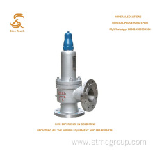 Pressure relief valve for root blower